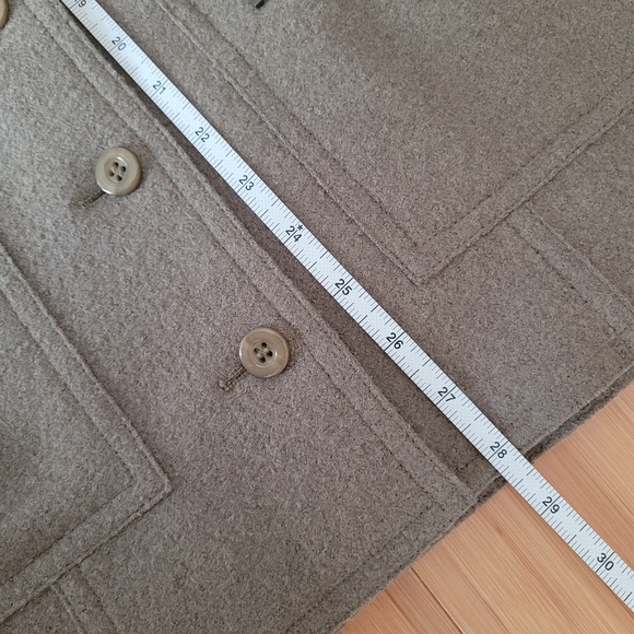 Talbots Olive Alpaca/Wool Jacket - Picture 11 of 11